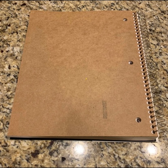 Five Star 3 Subject Wide Ruled Black Notebook - Picture 2 of 2